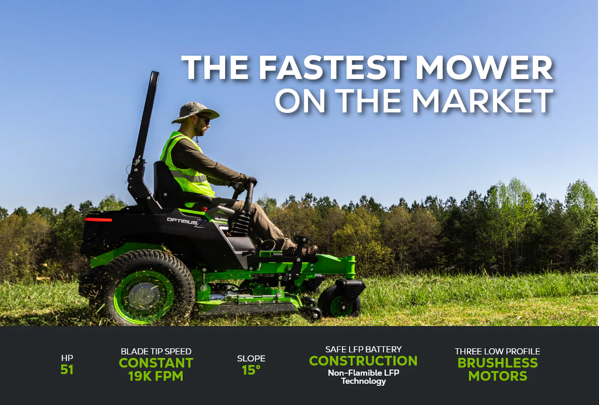 OptimusZ 60” 18kWh Ride-On Zero-Turn Mower | CZ60R18X - Image 6