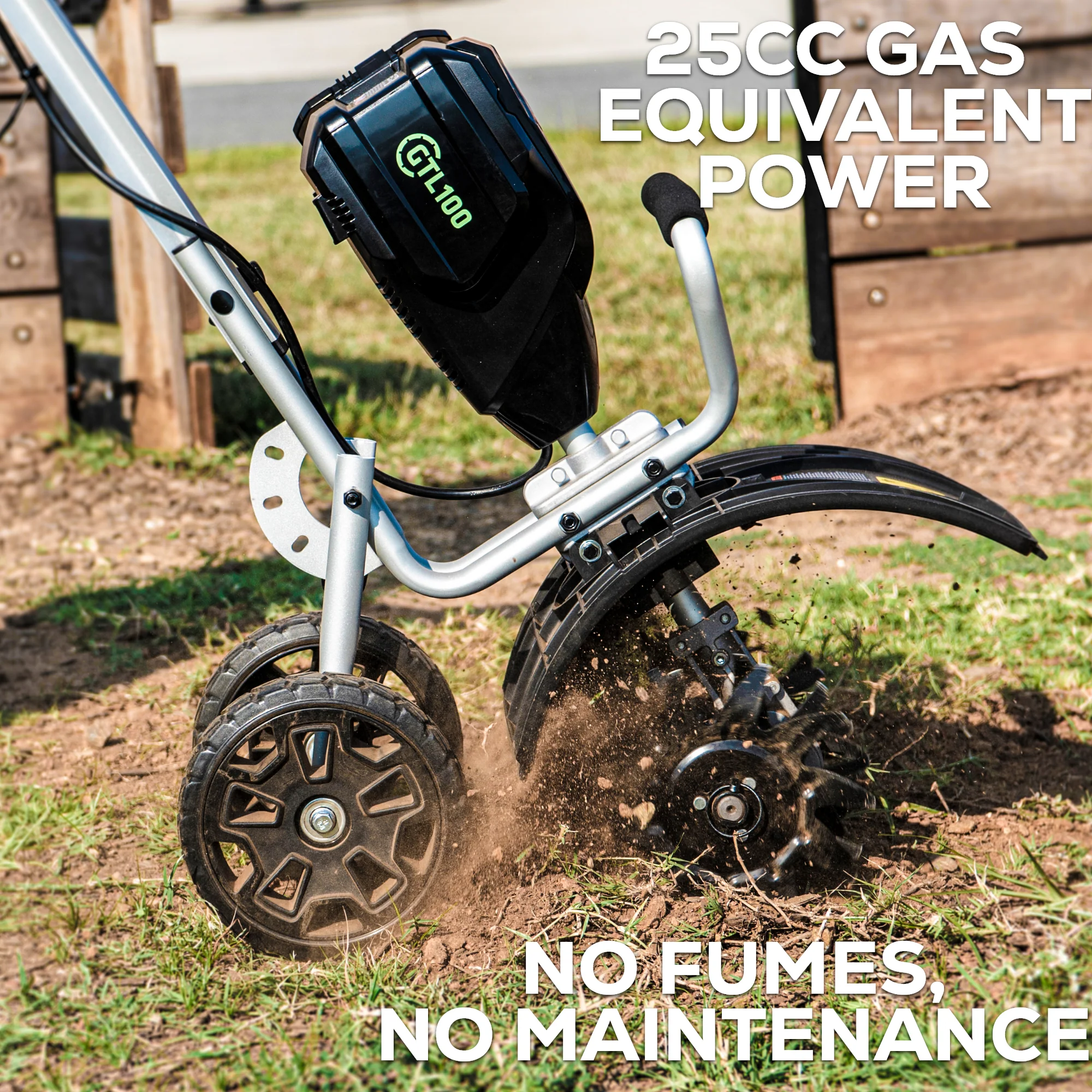 82V 10” Tiller/Cultivator Tool-Only | GTL100 - Image 2