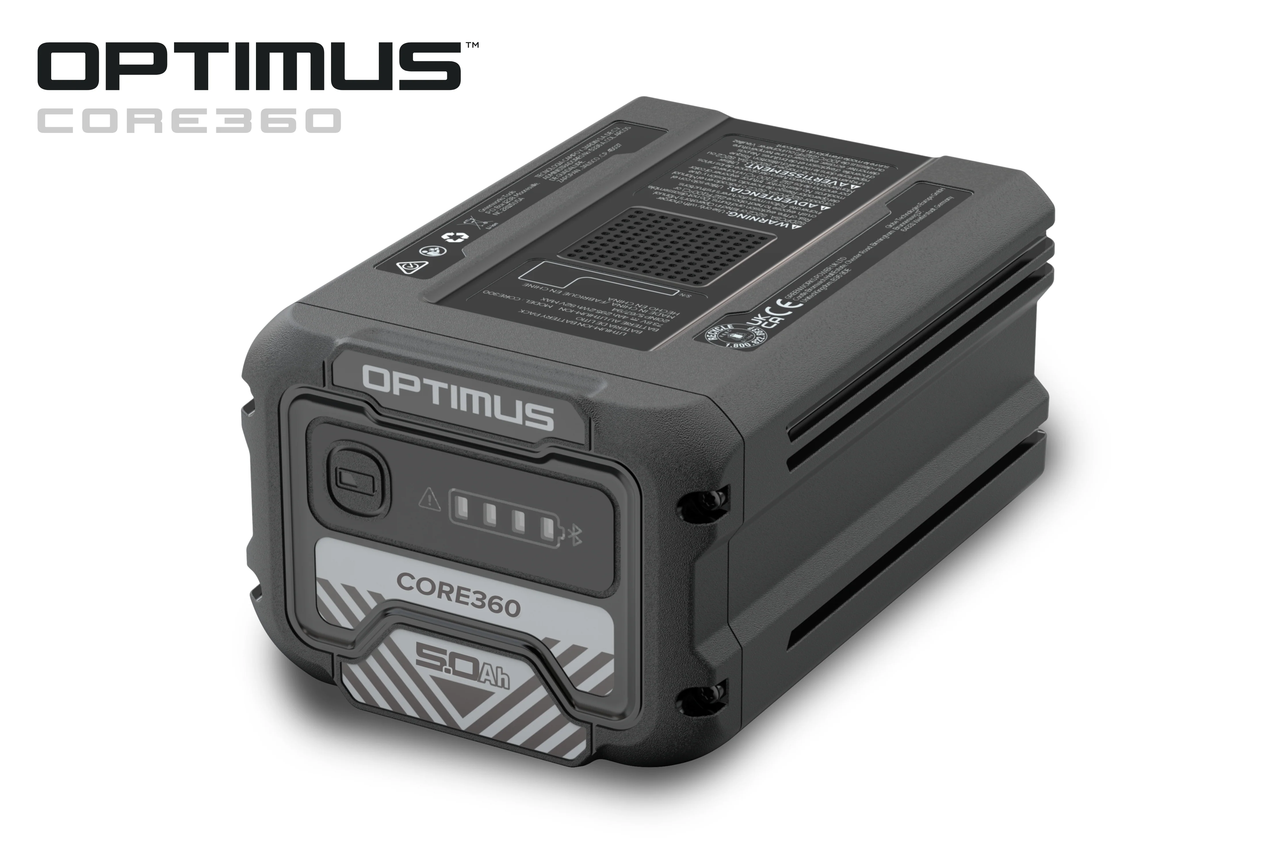 82V OPTIMUS 5.0 Ah CORE360 Battery | CORE360