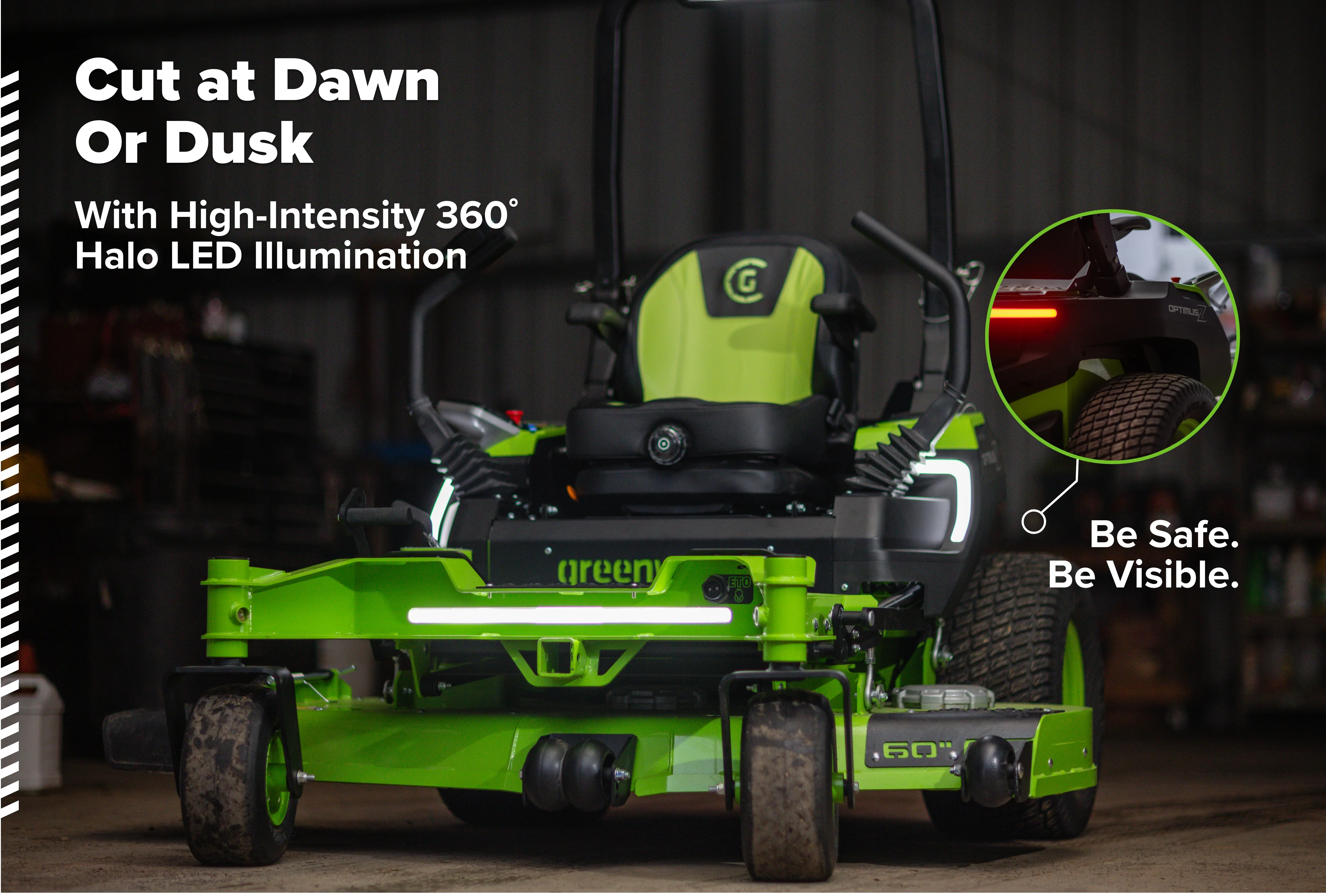 OptimusZ Series 9 60" Ride-on ZTR - 24 kWh | OZ960 - Image 12